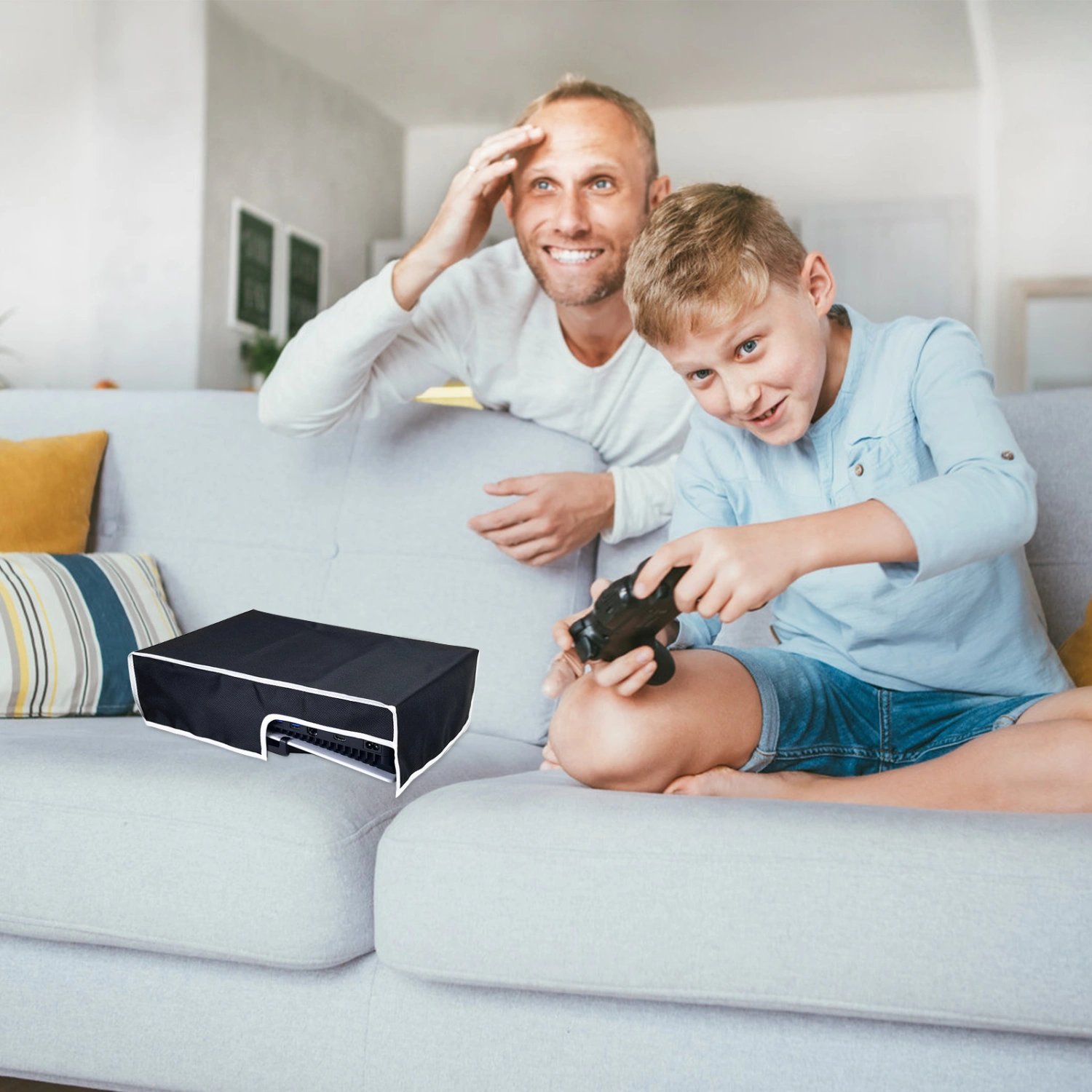 Game Console Dustproof Cover Game Console Cover Compatible for Sony PS5
