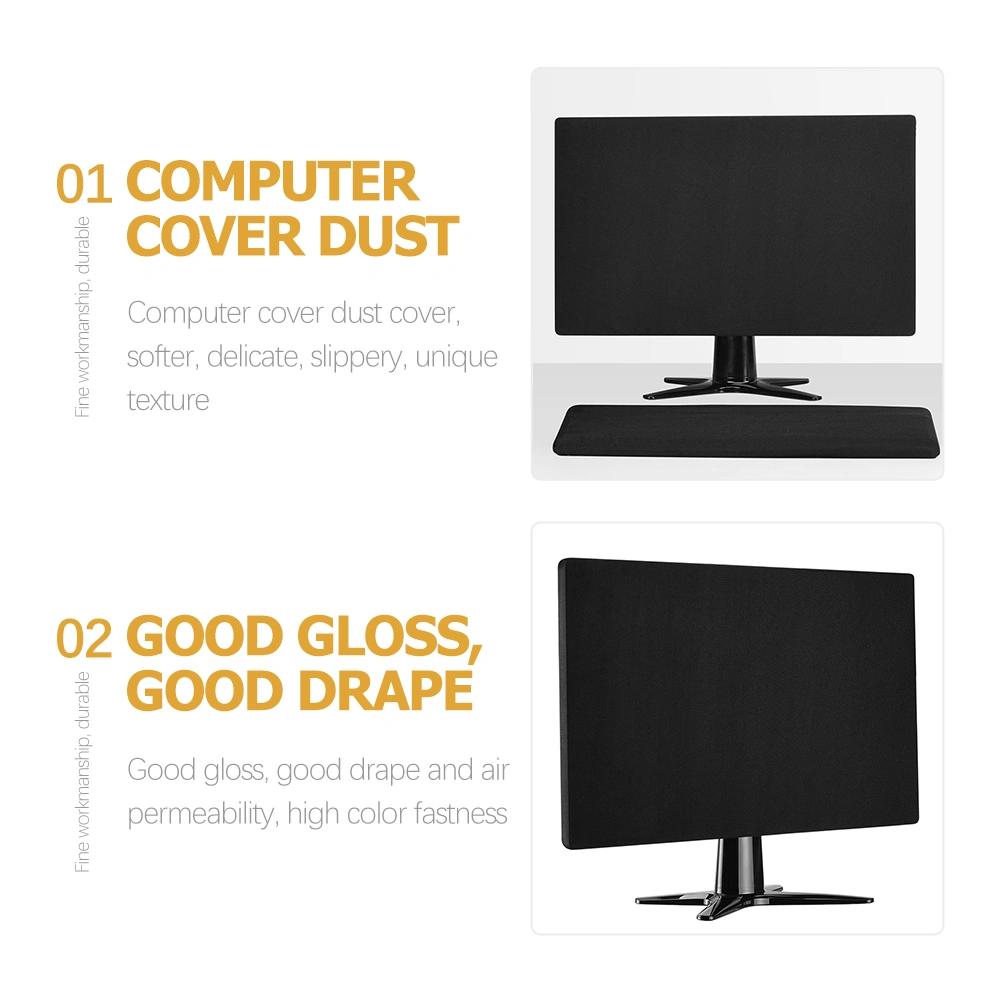 Computer Dust Cover Computer Screen Stretchy Dust Cover Computer Dustproof Cover
