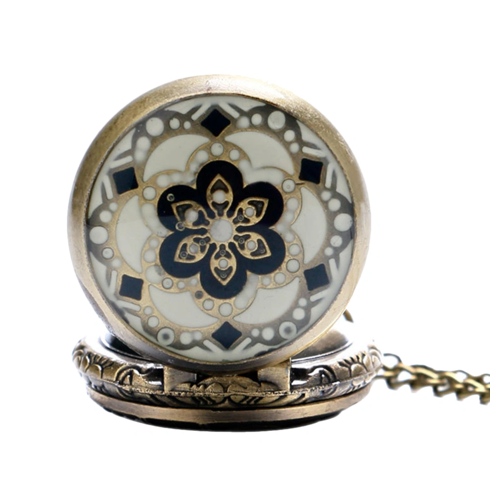 1Pc Quartz Pocket Watch Vintage Pocket Watch Portable Watch for Man Women