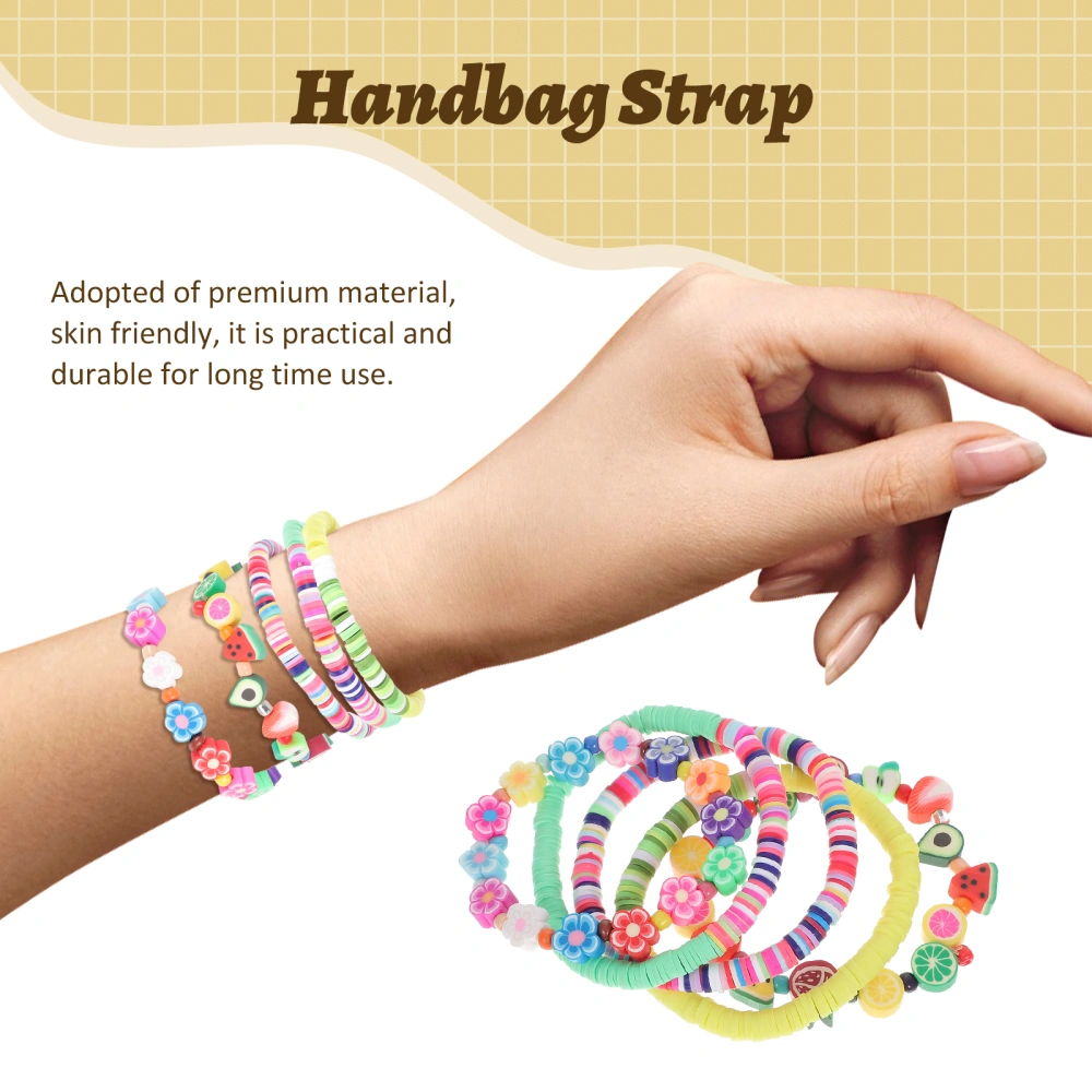 5pcs Wear-resistant Beads Bracelets Portable Wrist Bracelets Delicate Bracelets