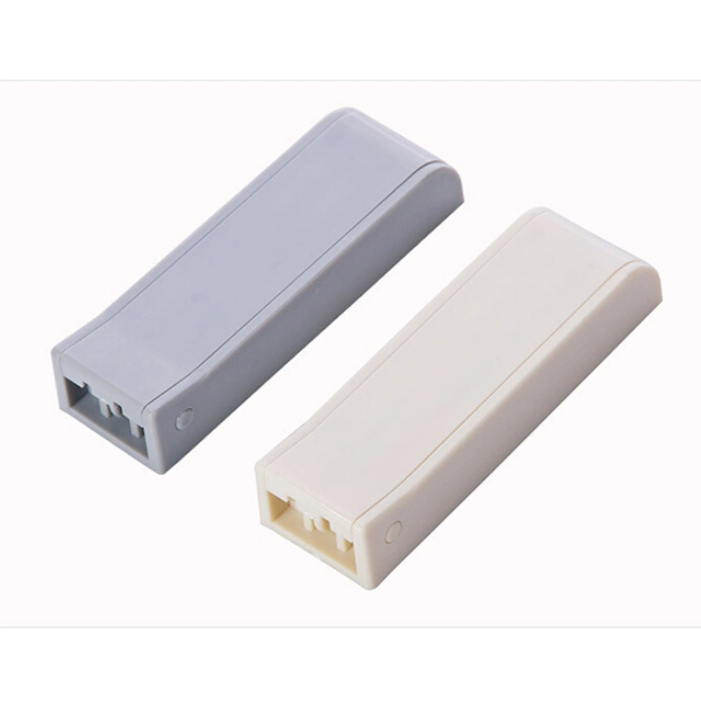 2PCS Foldable Hooks Plastic Self Adhesive Wall Hooks Space Saving Clothes Hanger Hook Rack (Grey)