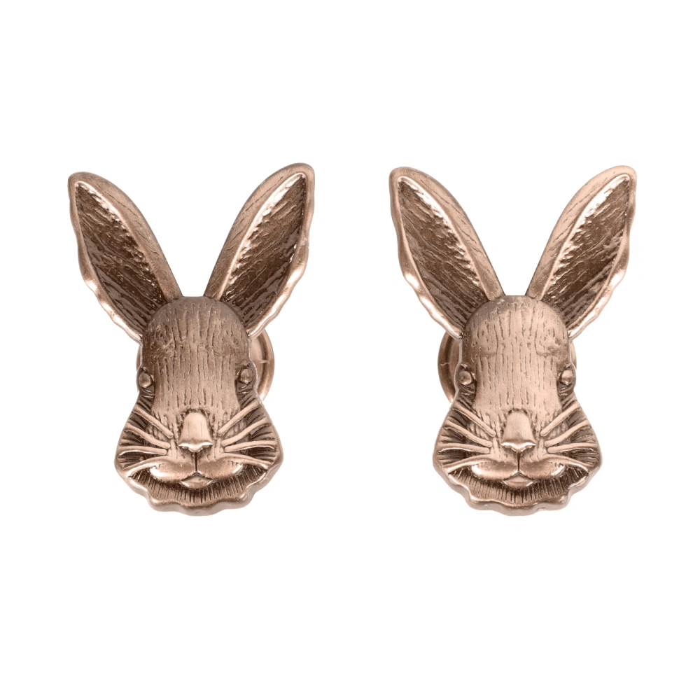 2pcs Rabbit Shaped Handle Drawer Knob Kitchen Cabinet Grip Furniture Accessory