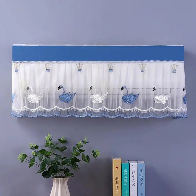 Indoor Unit Air Conditioner Cover Hanging Lace Air Conditioner Cover Protective Cover