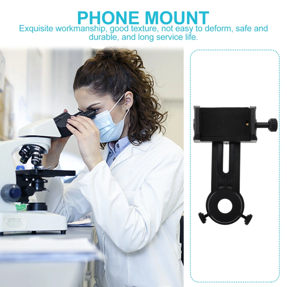 1pc Microscope Cell Phone Adapter Professional Telescope Dovetail Slot Plate