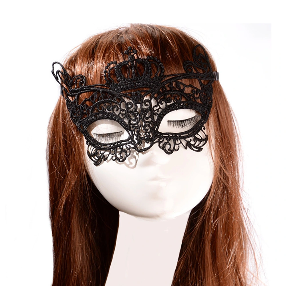 6pcs Party Sexy Lace Mask Eye Mask Woman Masquerade Dancing Evening Party Fancy Dress Costume Accessory