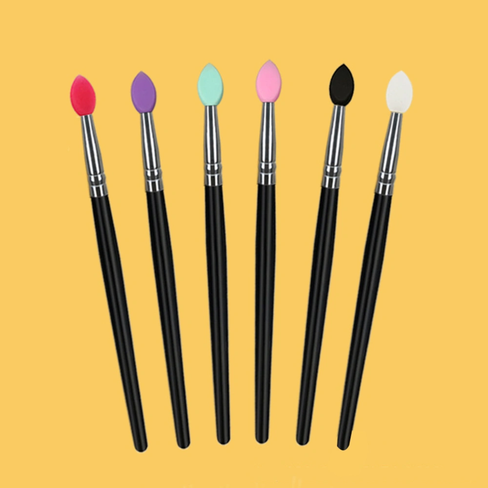 5pcs Cosmetics Brushes Eye Shadow Brushes Face Makeup Brushes (Mixed Color)