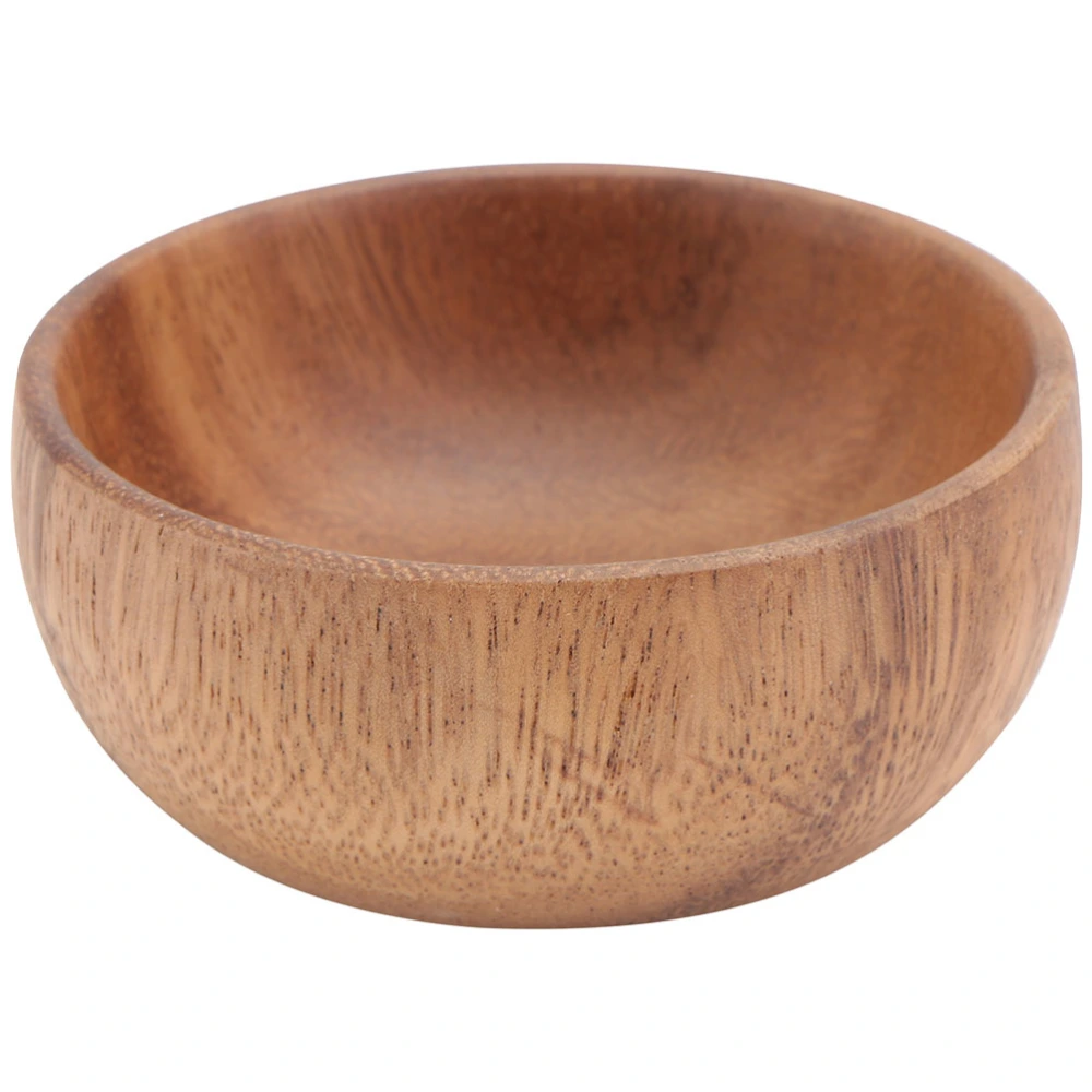 Household Wooden Salad Bowl Rice Storage Bowl Food Serving Bowl Kitchen Gadget