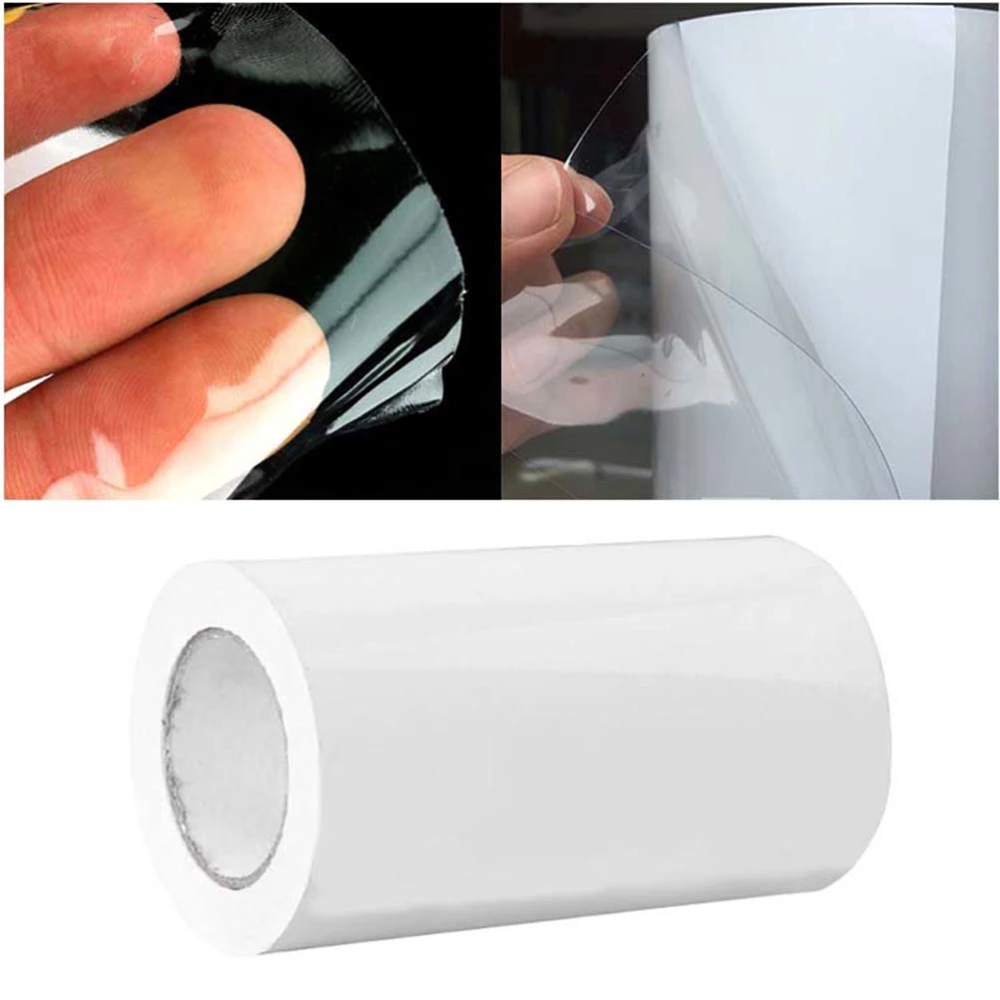 20x100CM Clear Plastic Protective Film PVC Paint Protection Adhesive Film for Plank