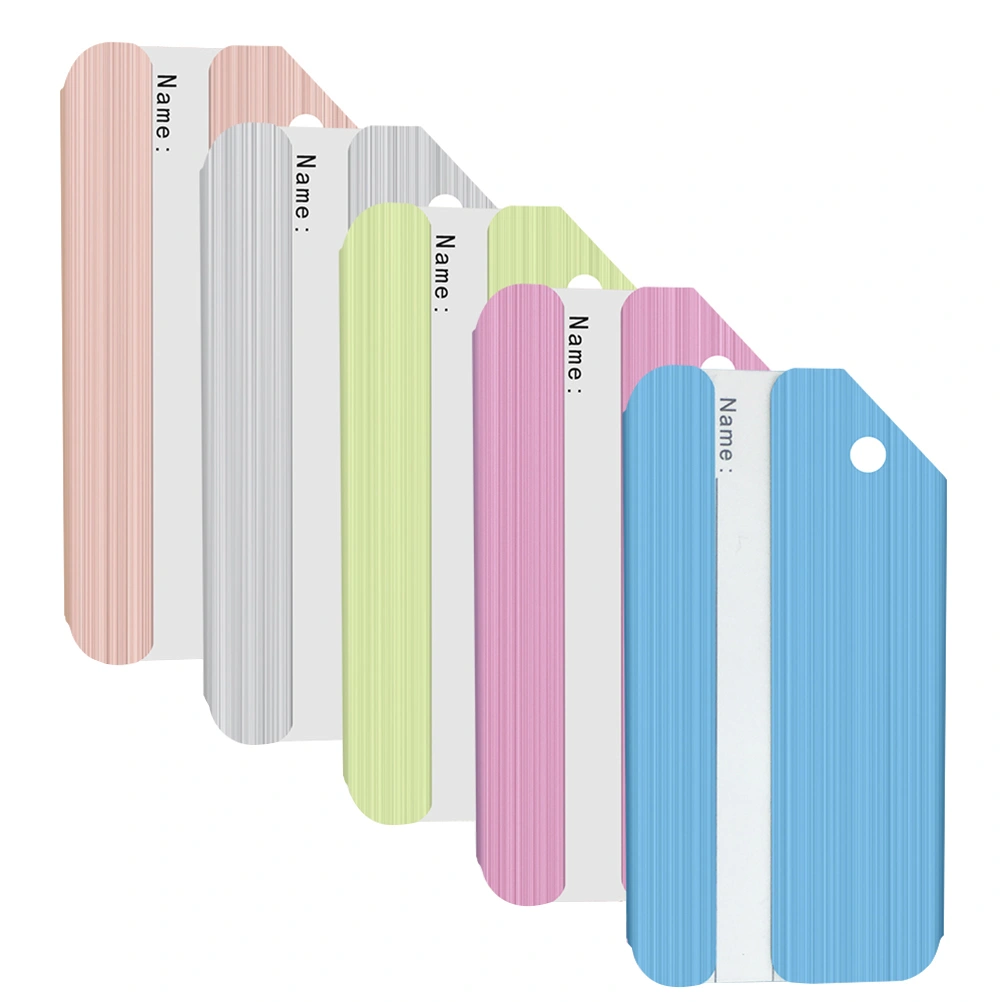 5PCS Fashion Environment-friendly Luggage Check Tags Travel Luggage Baggage Handbag Tags