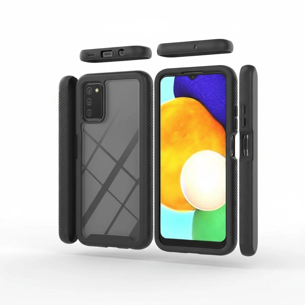 Pretty Phone Protective Shell Anti-fall Phone Case Compatible for Galaxy A03s