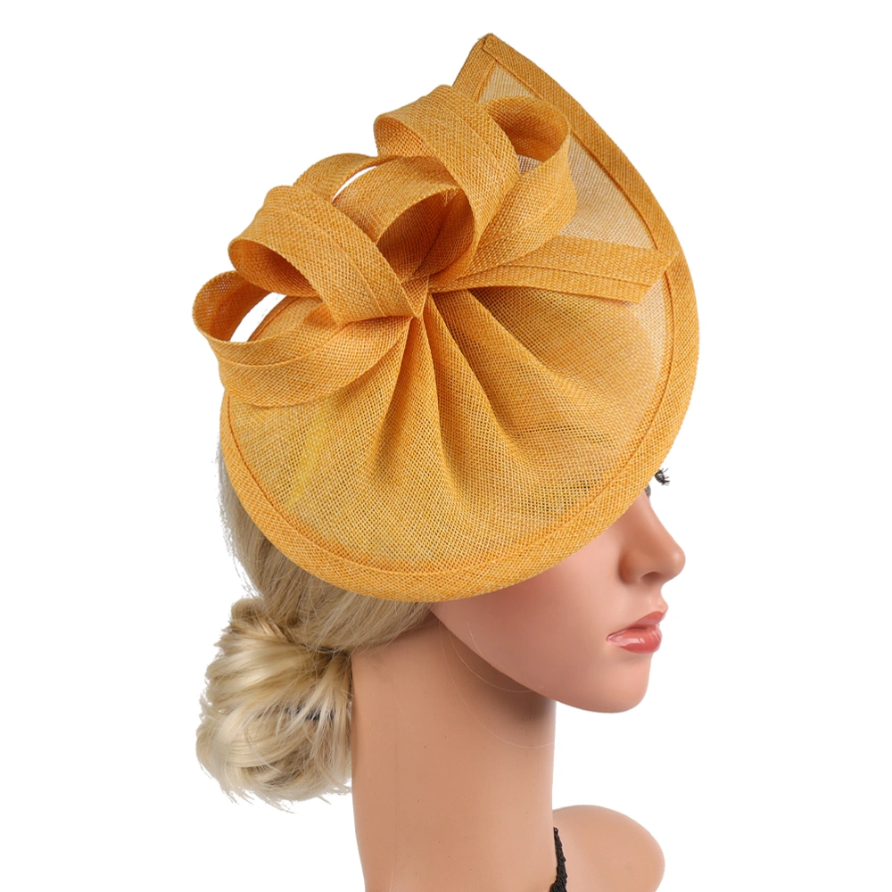 Fascinators Hats Headdress Elegant Top Hat Hair Clip for Women Tea Party