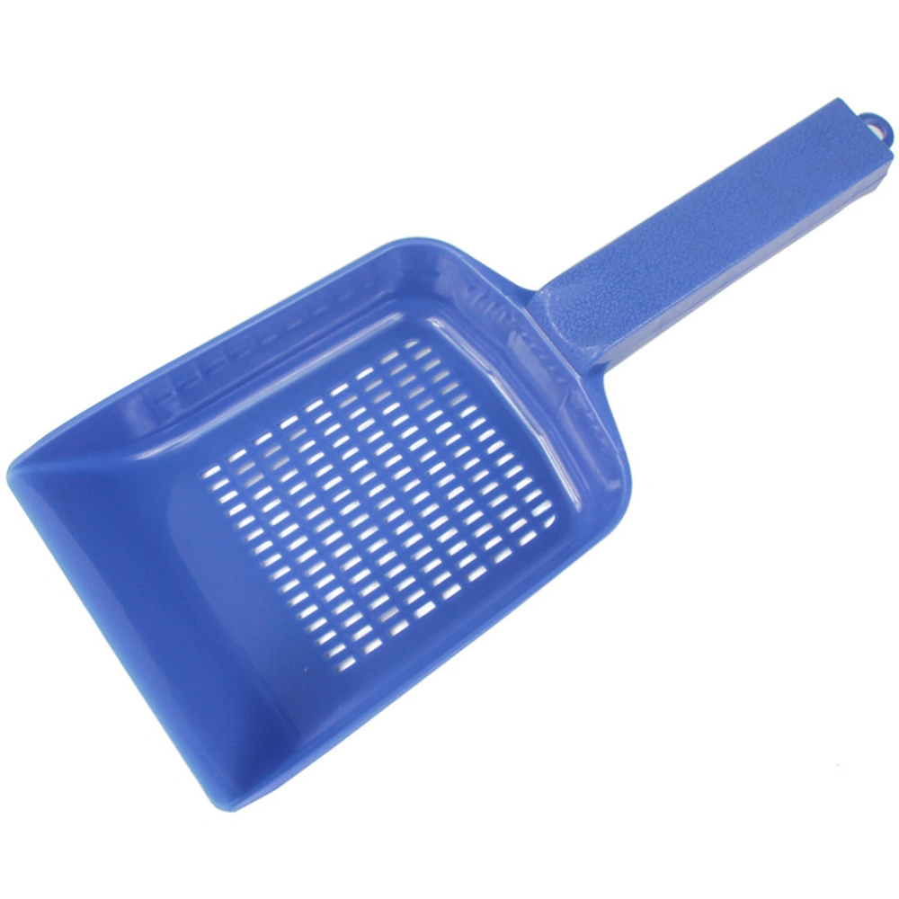 Water Leakage Sand Shovel Fish Tank Aquarium Clean Practical Tool Shovel Aquatic Landscaping Shovel Sand Shovel (Blue)