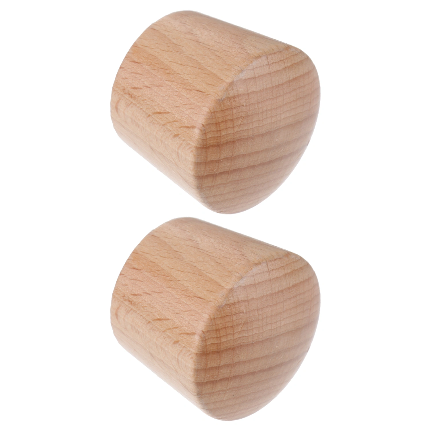 2pcs Wooden Pot Lid Wooden Pot Lid Handle Universal Pot Lid Kitchen Pot Lid (M6 Light Color)