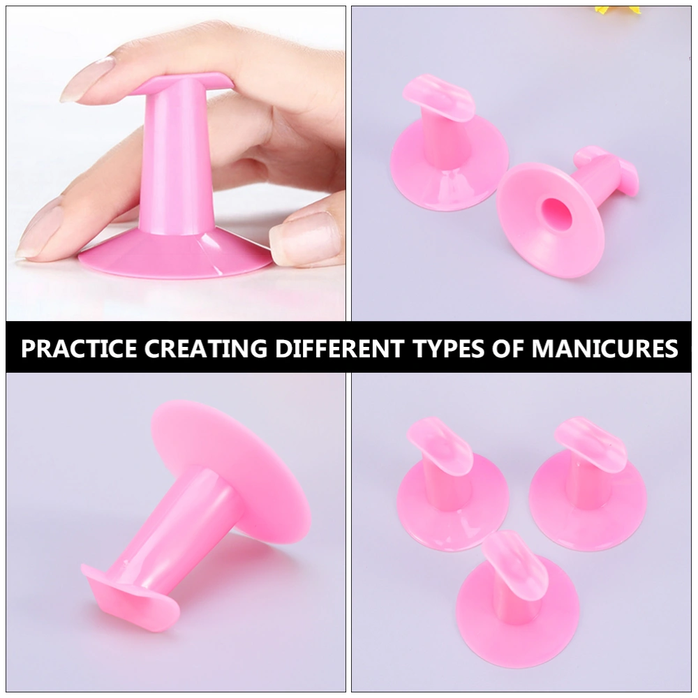 10Pcs Plastic Finger Stand Support Rest Nail Art Design Accessories for Women