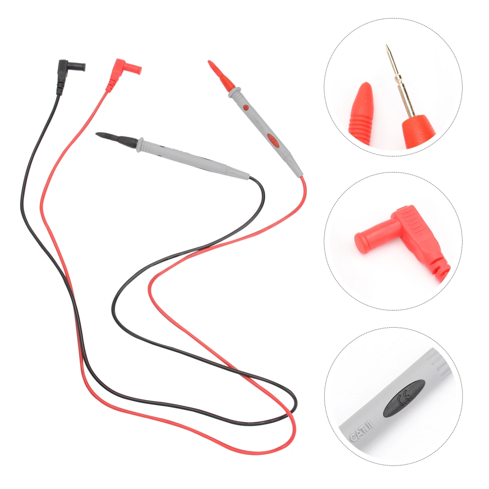 2PCS/Set 10A Extra Multifunction Multimeter Probe Test Lead Tool