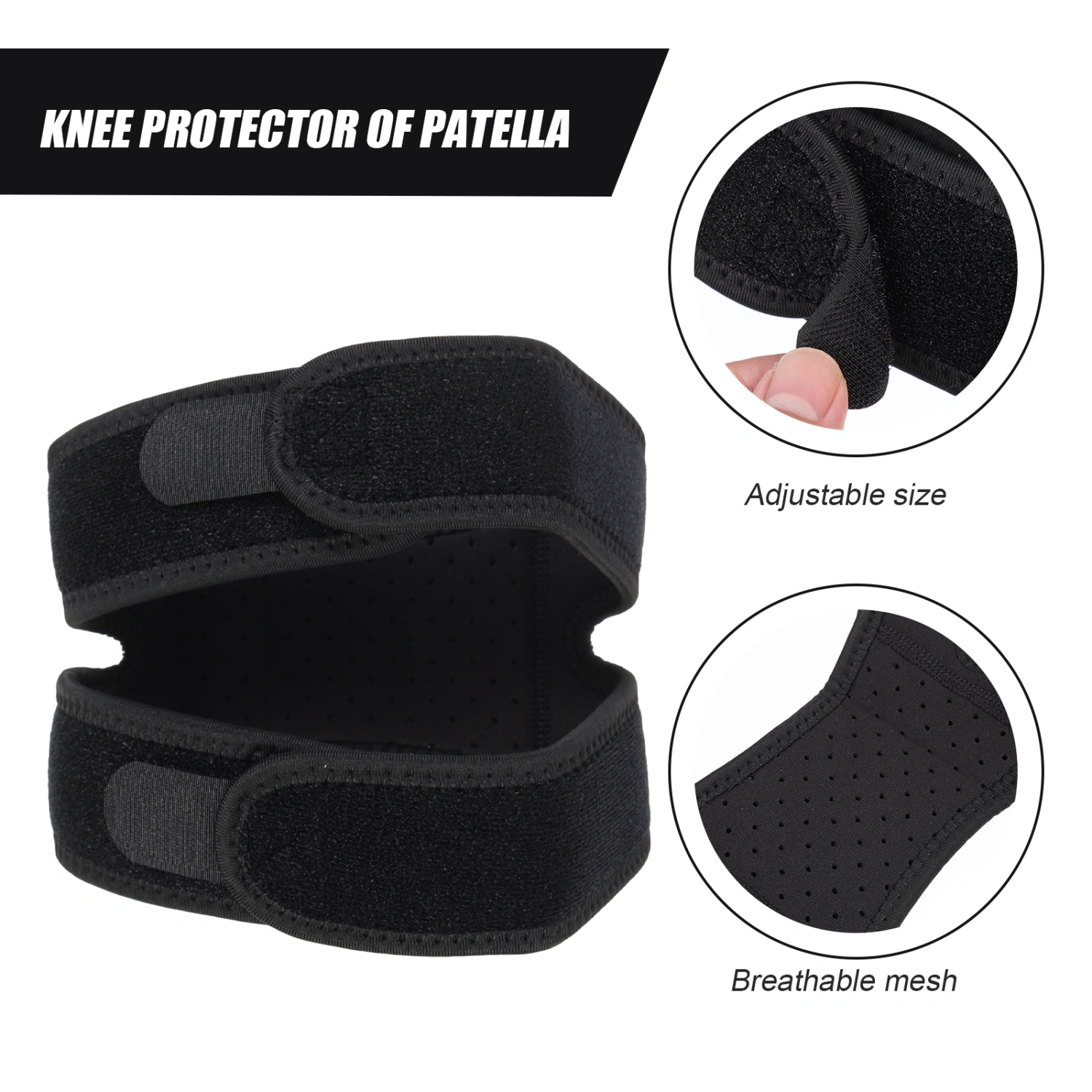 Knee Brace Breathable Patella Protective Strap Comfortable Knee Support Brace Sports Knee Brace