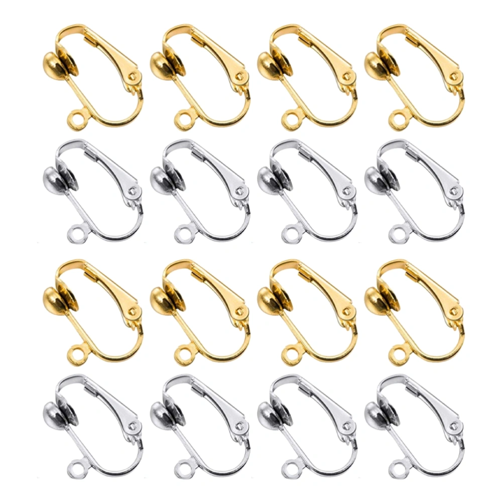 40PCS Adjustable Earrings Creative Non-piercing Ear Clips Stylish Charming Ear Jewelry