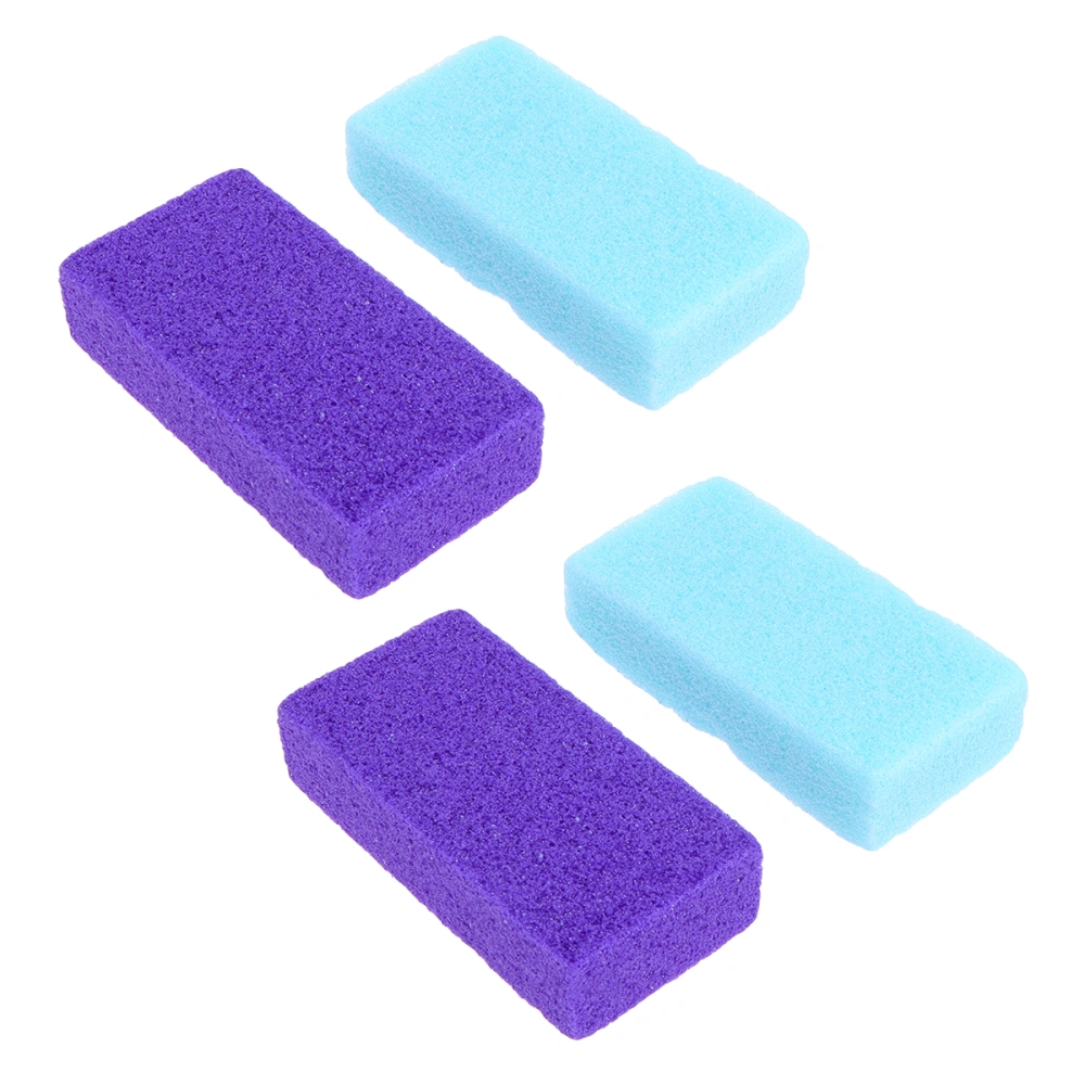 4Pcs Foot Care Tools Feet Stone To Calluses Pedicure Tool Grinding Exfoliating Foot Files Rub