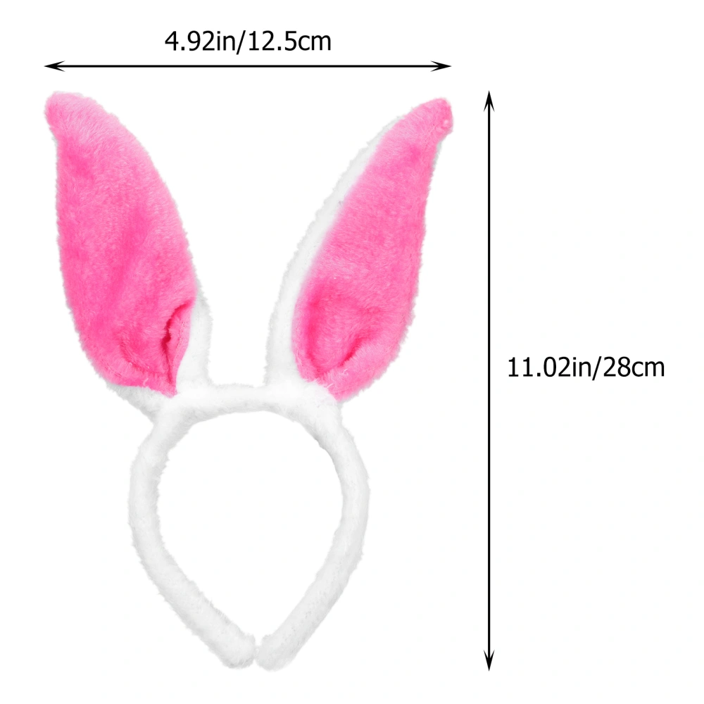 2 Sets of Decorative Rabbit Ears Delicate Bunny Set Reusable Bunny Tail Cosplay Accessory