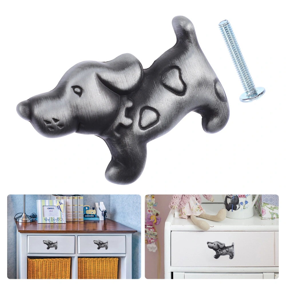 1 Set Children's Room Wardrobe Kitchen Cabinet Drawer Handle Door Handle (Grey)