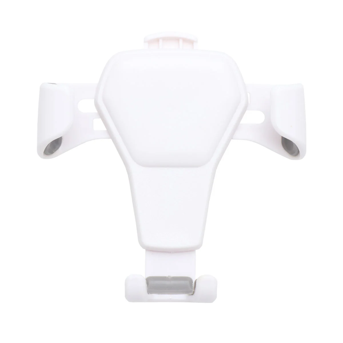 Universal Automobile Outlet Phone Holder Air Vent Gravity Bracket Windshield Gravity Sucker Car Phone Holder Support Mobile Phone Stand for Mobile Phone GPS Navigator Rack (White)