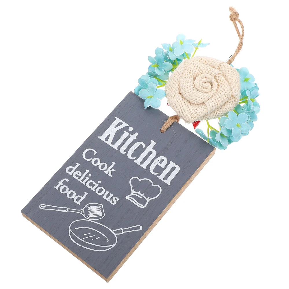 Kitchen Sign Wall Decor Home Hanging Rustic Wood Sign Rustic Kitchen Decoration