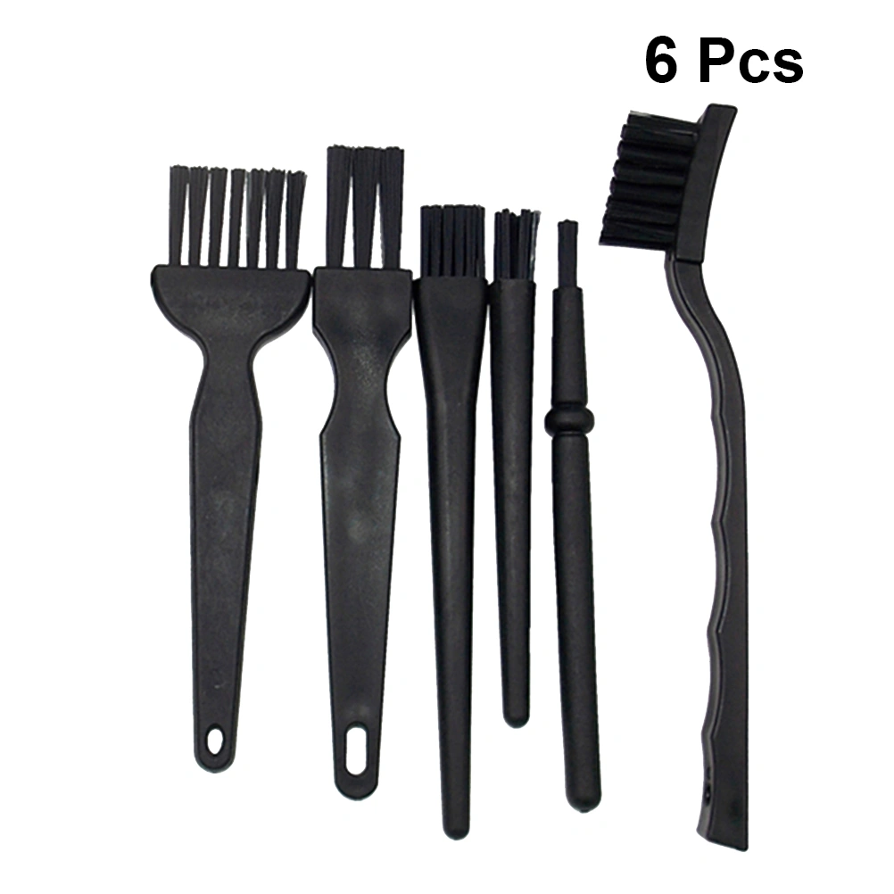 6 Pcs Anti-static Computer Keyboard Cleaning Brushes Plastic Corner Dusting Gap Cleaning Brushes for Home Shop DIY