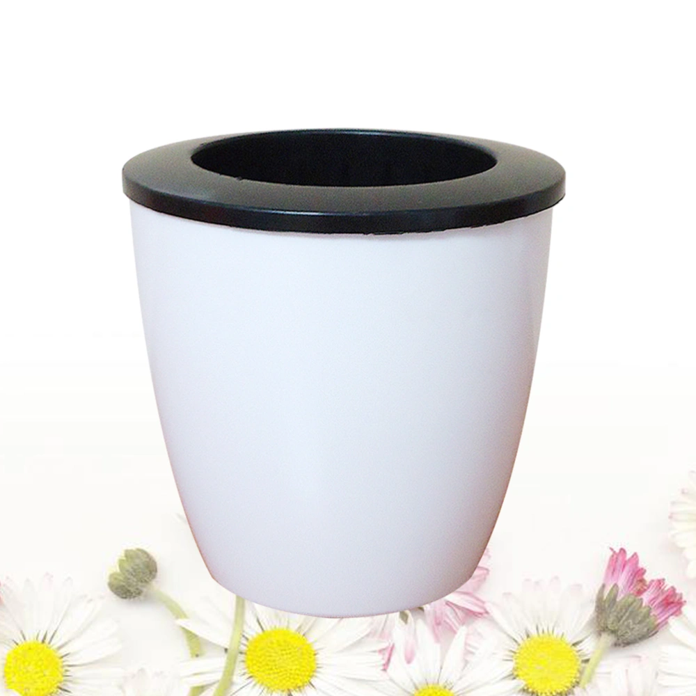 110mm Diameter Plastic Round Flower Pot Succulent Plant Container Cactus Plant Pot Flower Holder