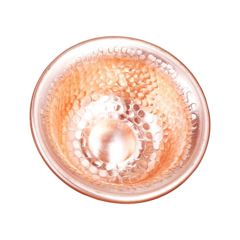 Durable Round Buddhist Offering Bowl Copper Container Portable Water Bowl