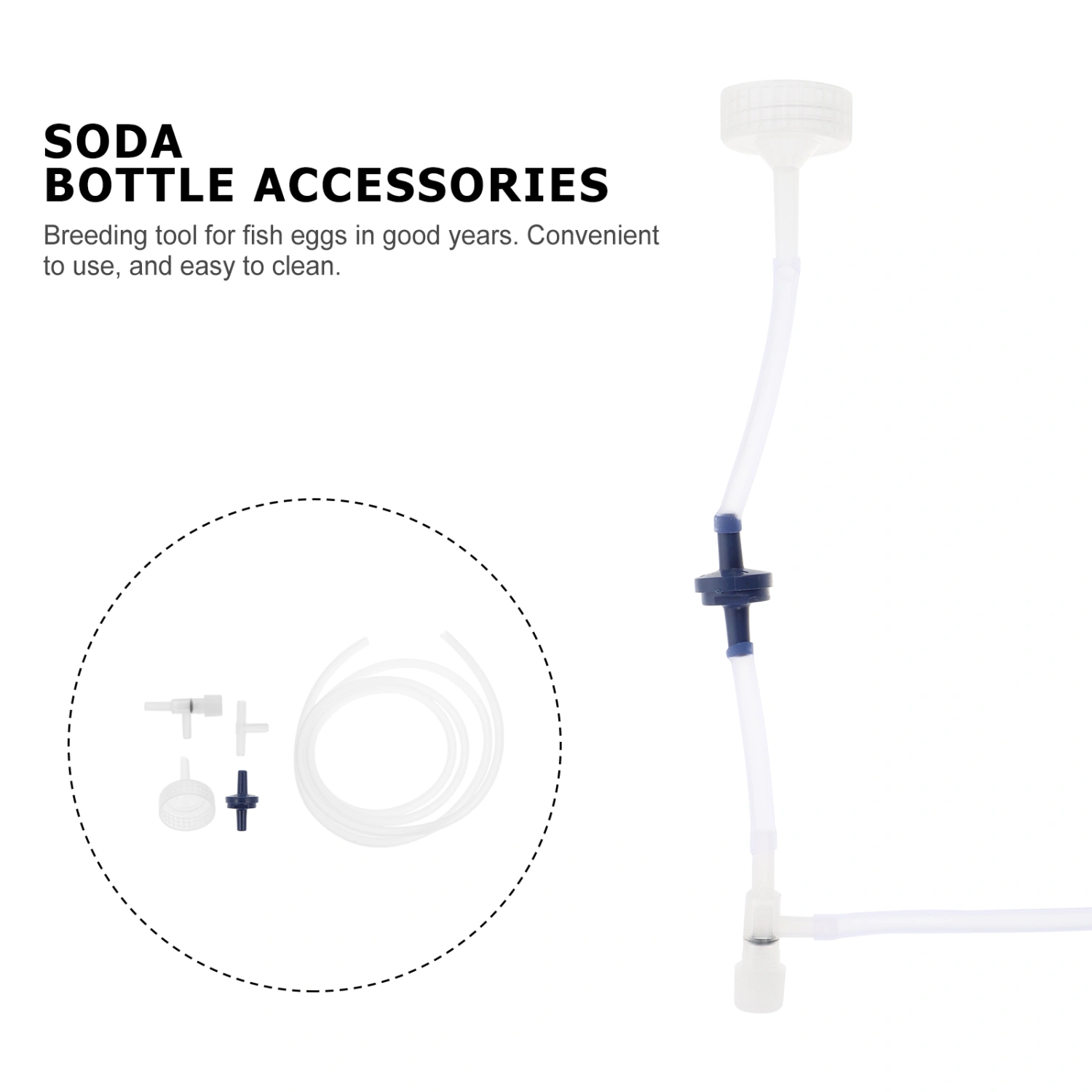 2 Sets Shrimp Hatcheries Artemia Hatching DIY Kits Soda Bottle Accessories