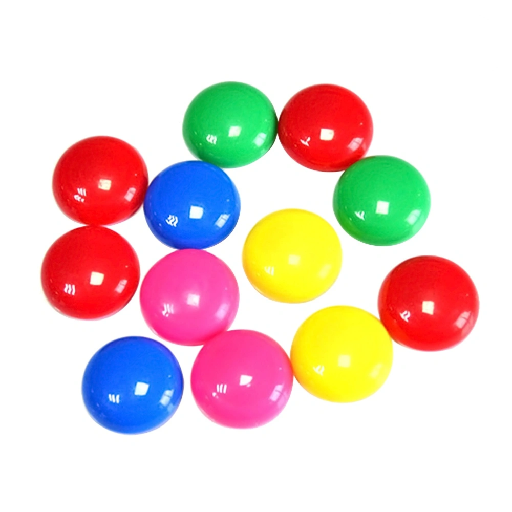 12pcs Magnetic Particles Magnetic Button Round Beads Affixed Magnet Whiteboard Magnets Message Note Paper Stickers Office Supplies