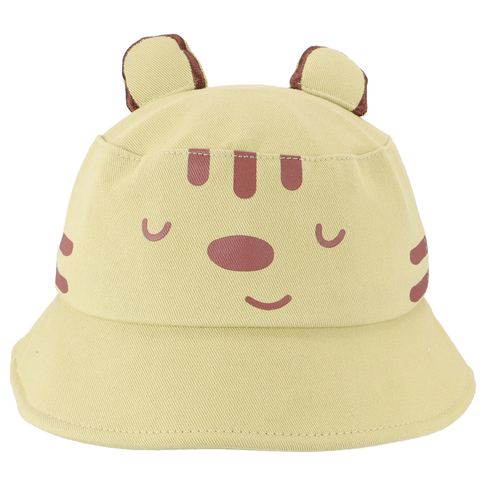 1pc Cartoon Bucket Baby Hat Lovely Cat Shaped Hat Bucket Hat for Babies