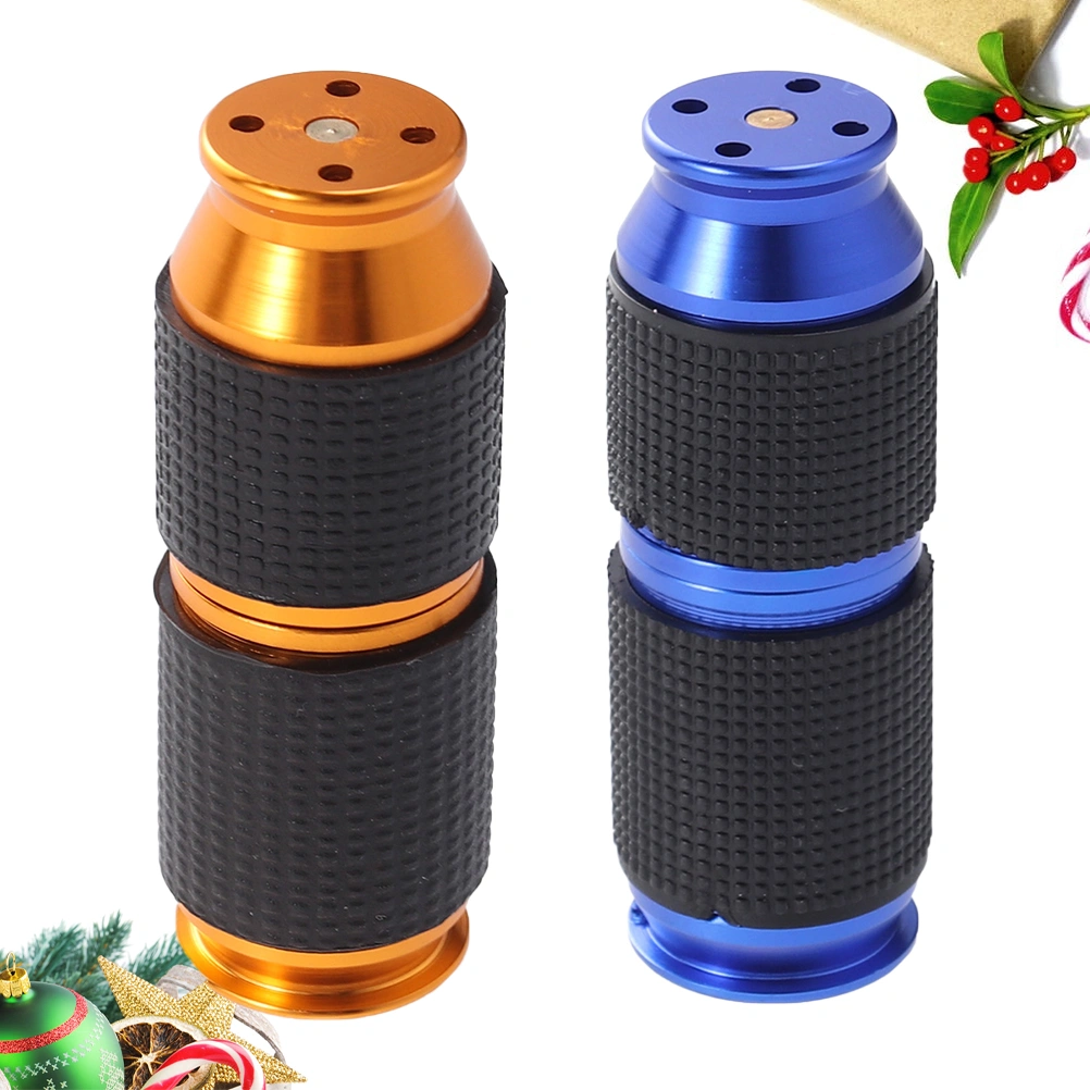 2PCS Aluminum Cream Whipper Professional Whipped Cream Dispenser Foaming Machine Bottle Opener Dessert Tools (Golden Blue)