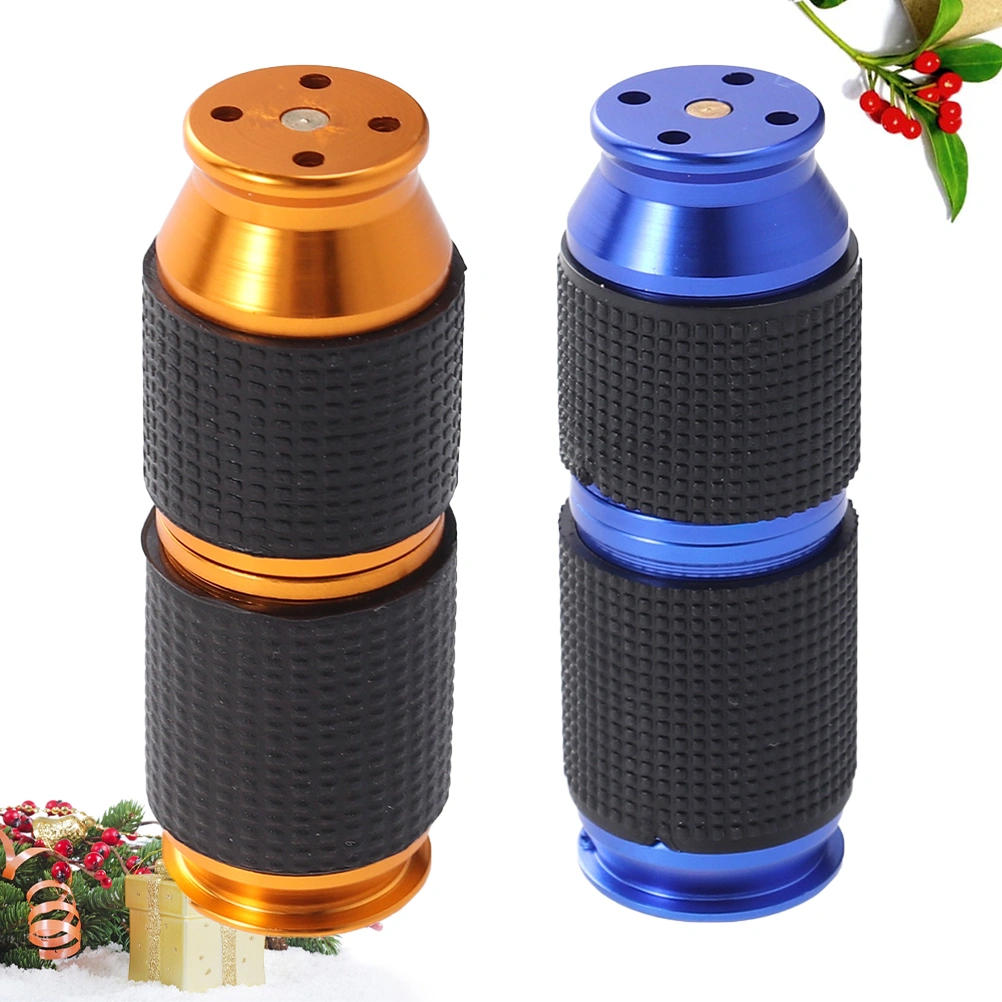 2PCS Aluminum Cream Whipper Professional Whipped Cream Dispenser Foaming Machine Bottle Opener Dessert Tools (Golden Blue)