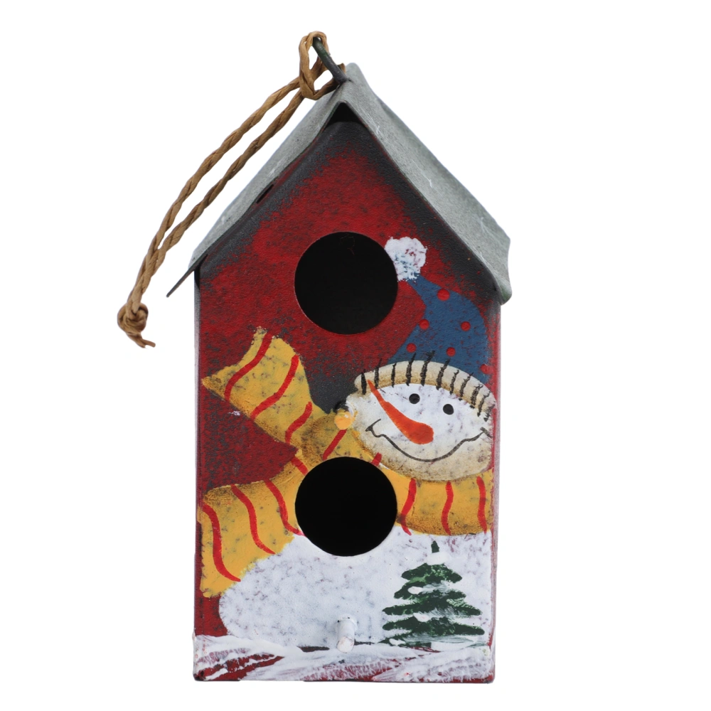 1Pc House Design Tree Pendant Christmas Hanging Decor Party Layout Pendant