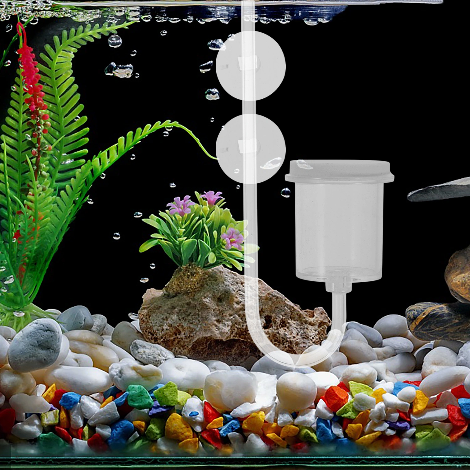 Aquarium Air Bubbler Fish Tank Air Stone Bubbler Acrylic Fish Tank Oxygen Stone Fish Tank Supply