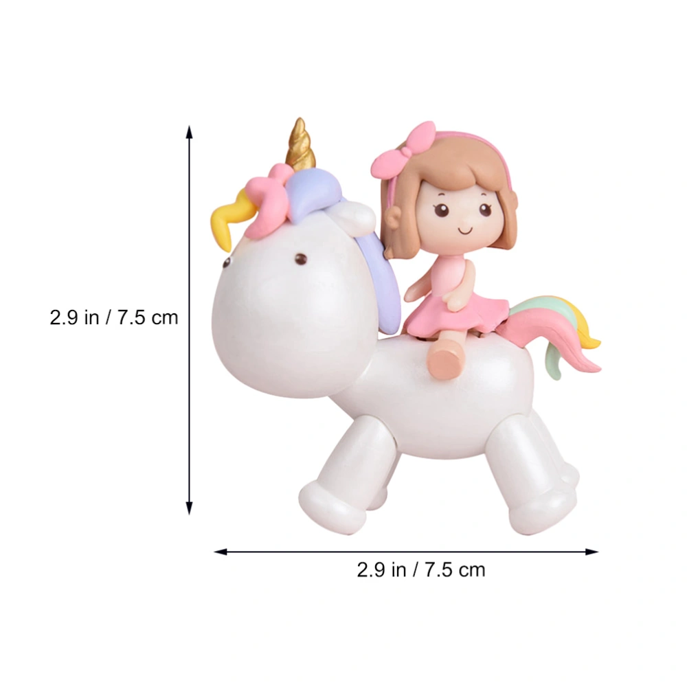 Unicorn Birthday Topper Festival Party Wedding Cake Decoration Insert