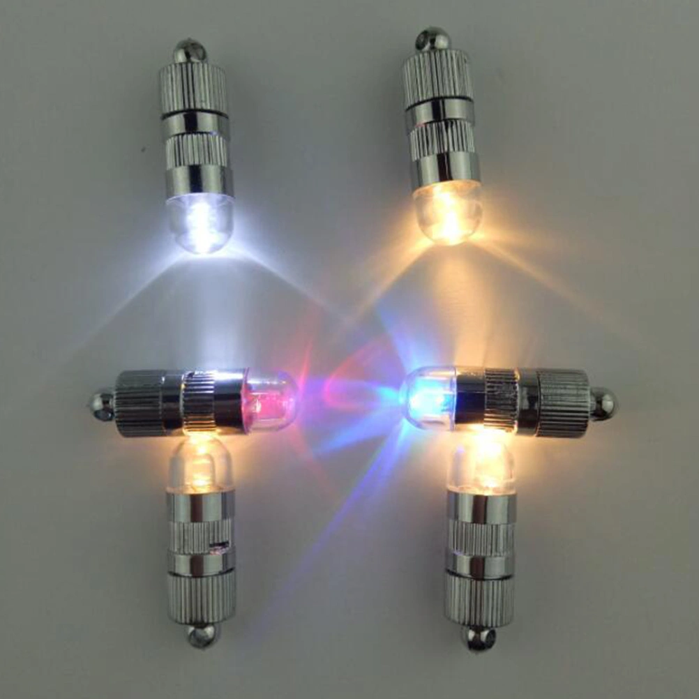 12PCS Bullet LED Balloon Lights Waterproof Mini Luminous Lamp Bulb for Lantern Bar Christmas Wedding Party Decoration (White)