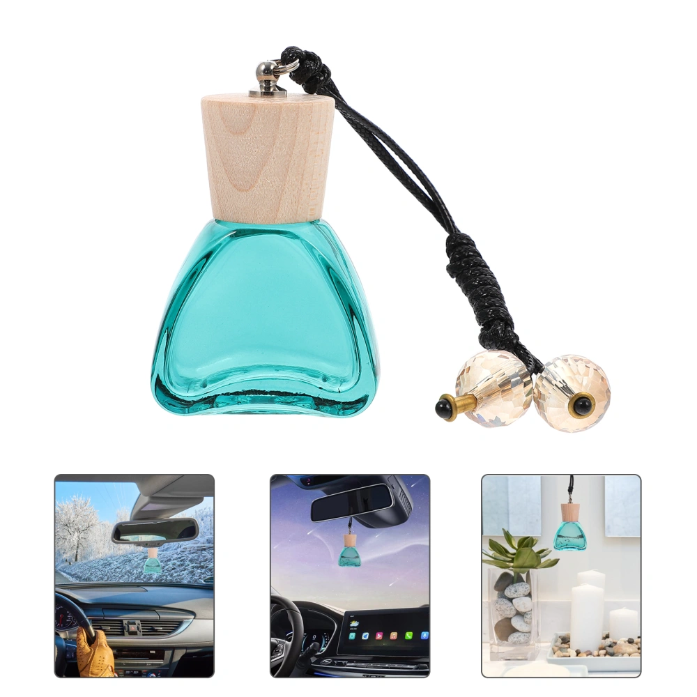 1Pc Car Perfume Bottle Pendant Auto Hanging Decor Essential Oil Bottle Pendant