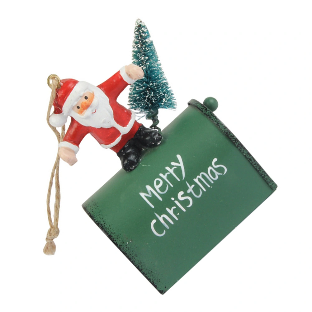 1Pc Christmas Ornament Mailbox Hanging Decoration Iron Art Pendant Gift