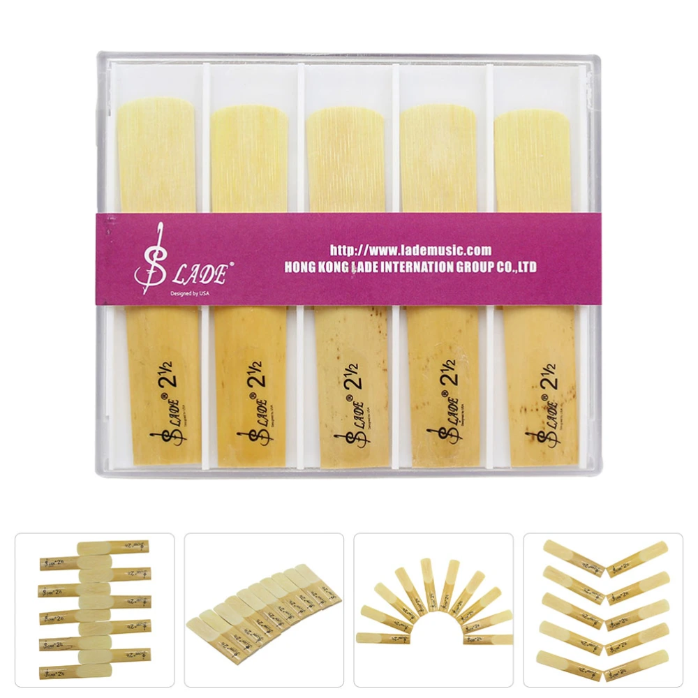 10 Pcs Musical Instrument Replacement Practical Sax Replacement Saxophone Reeds