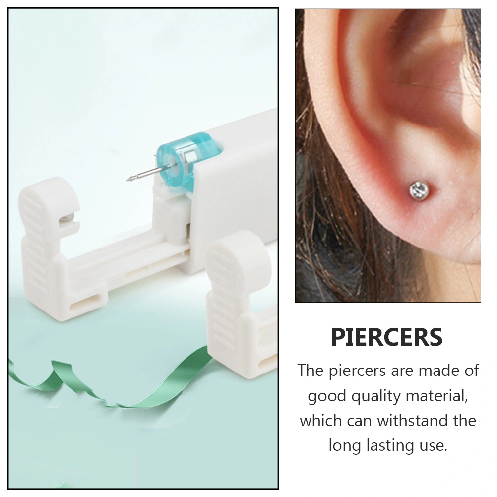 6 Sets Disposable Ear Piercers Ear Piercing Tools Ear Hole Piercing Tools