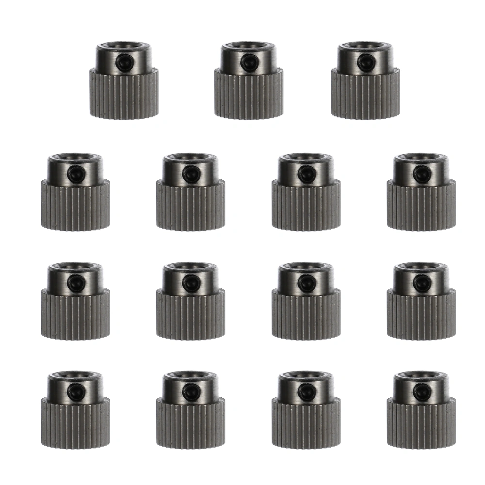 15pcs Gears 36 Teeth Extruder Feeder Drivers Teeth 3D Printers Parts Wheels Parts