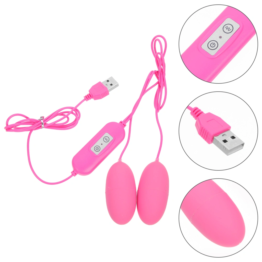 Dual Vibrating Egg Vaginal Clit G Spot Massager Women Vibrator Stimulation Toy