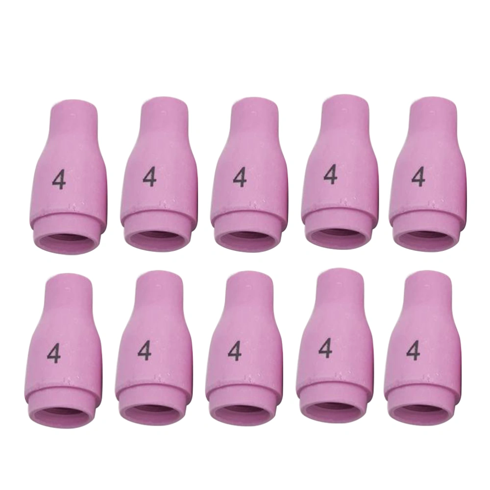 10Pcs 13N08 Tig Welding Cups Ceramic Nozzles Compatible for Welding Torch