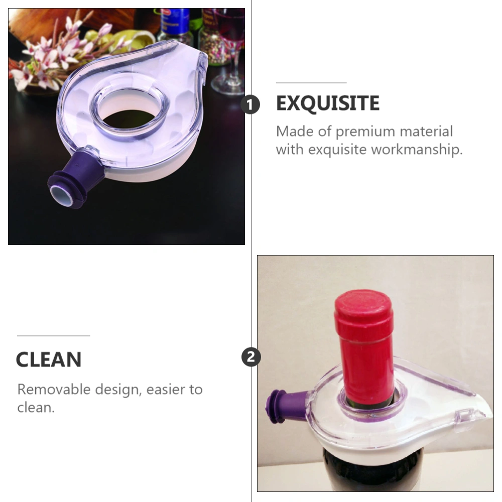 1Pc Creative Wine Decanter Brandy Champagne Handheld Fast Decanter Wine Aerator