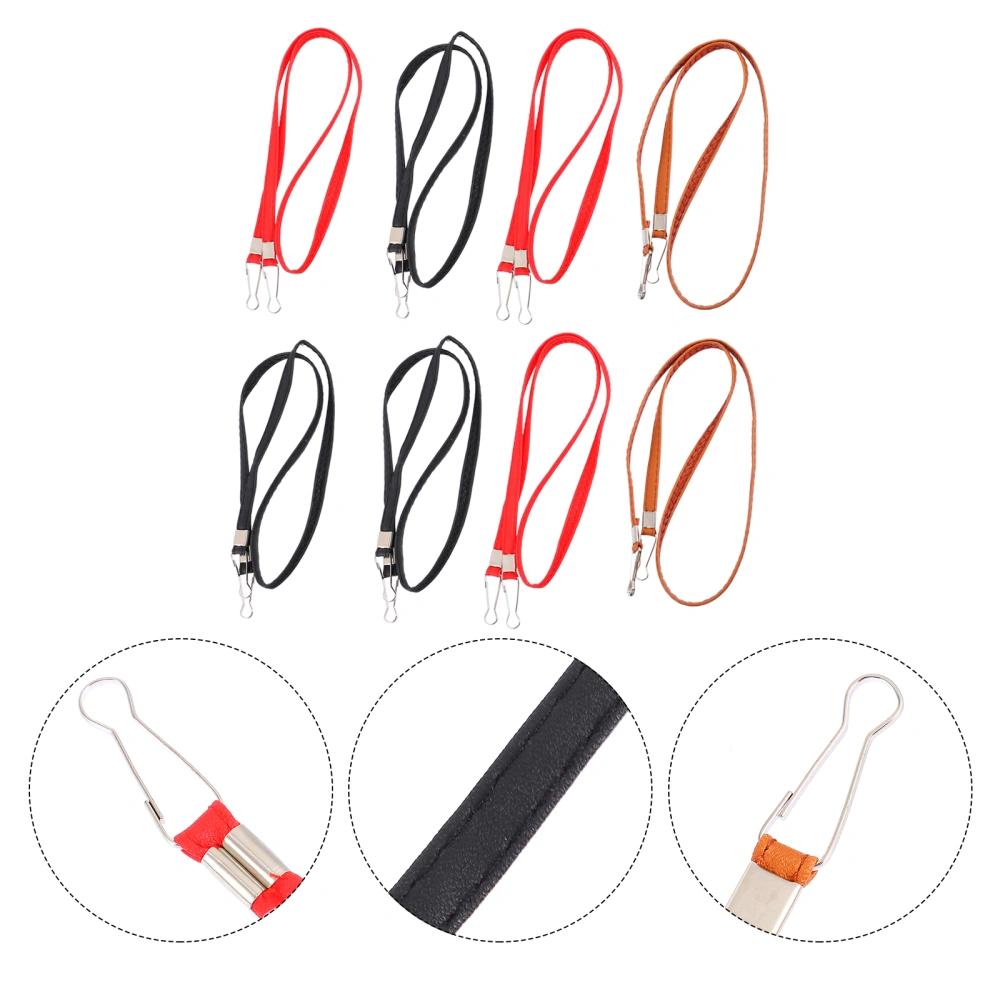 8 Pcs Anti-lost Lanyard Windproof Rope Hats Decorative Rope Mask Anti-skid Rope