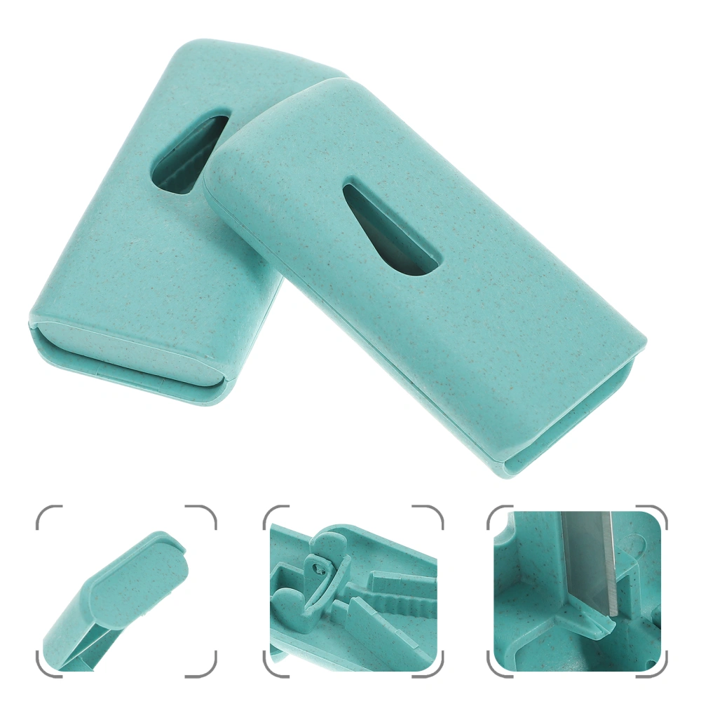 4pcs Pills Cutter Pills Splitter Portable Pills Cutter Box Pills Cutting Tool