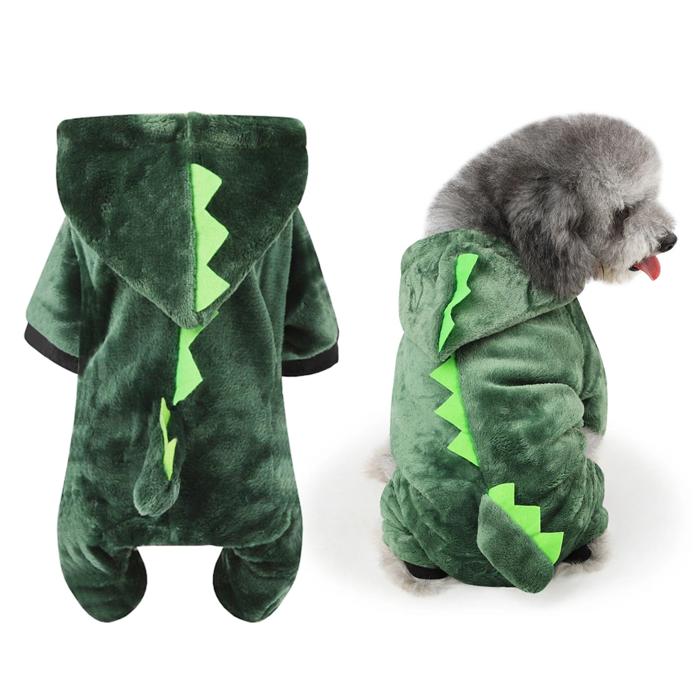 Pet Costume Dog Halloween Suit Dog Dinosaur Costume Dog Jumpsuit Pet Puppy Supplies - Size S