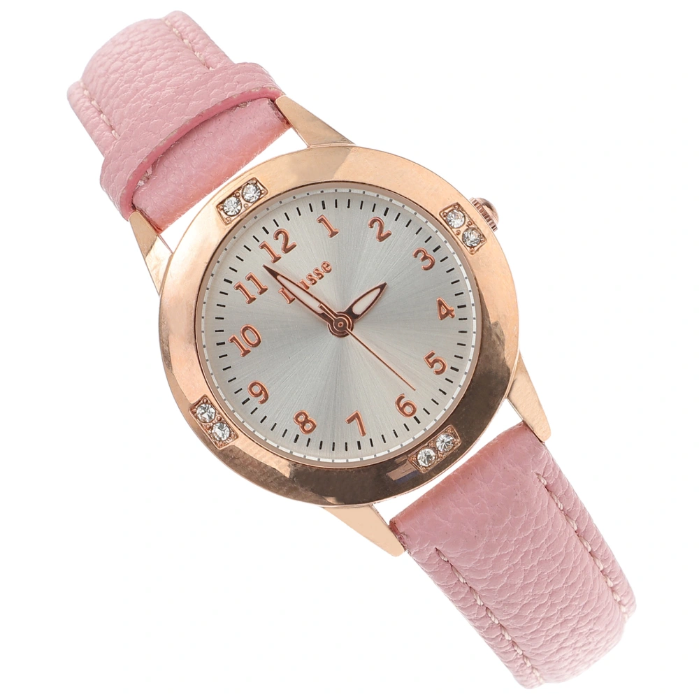 1 Pc Practical Wrist Watch Exquisite Girls Watch Trendy Waterproof Watch